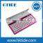 60 Degree Angles View Bluetooth Aluminum Keyboard For Dell Tablet With Or Below 10.1