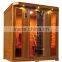 Fitness Easy Established Infrared Sauna Cabin and Sauna Room for 3 or 4 perosn use(CE/ISO)