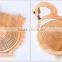 Wood hanging fruit basket Vegetable Basket, Wood Chip Storage Basket, Wooden Fruit Basket