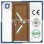 2016 new waterproof interior pvc flush door