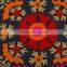 Indian Cotton Suzani Cushion Cover Embroidered Ethnic Pillows Boho Shams Throw