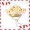 Baby girl summer floral print bucket hat