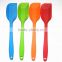 Wholesale non-stick food grade heat resistant Medium size 21cm spatula silicon