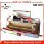 New Fashion Pu Leather Wallet Buckle Lock Colorful Wallet For Anti-Stolen