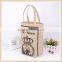 Customized jute tote bag Small jute bag
