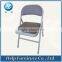 Economic metal folding chair, dining room chair, office folding chair