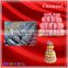 clear and black macaron box cookies boxes 1-10 layers 237 macarons diplay tower plastic stand packaging