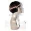 TOP SALE BEST PRICE lady short silk straight synthetic lace front wigs