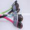 Multi-functional 2in1 Micro USB cable for Android smart phone and iPhone,Factory price and high quality .