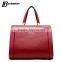 retro solid women bag office hand bag leather tote bag factory