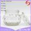 Direct selling abroad food series clear glass bottle and jar essence glass bottle jar
