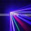 Multi color laser light show dj light