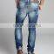 cotton polyester spandex jeans fabric custom jeans manufacturers men jeans trousers(LOTD108)