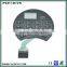 Plastic Poly Dome 6 Push Buttons Membrane Switch