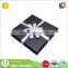 High quality grey paper custom gift package box with ribbon lids