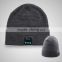 New Soft Unisex Warm Beanie Hat Wireless Music Bluetooth Smart Cap Headphone Headset Speaker Mic Handfree for iphone 6s for s6