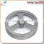 OEM custom foundry cast iron gate wheel
