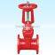 Large Size Cast Iron Flanged Gate Valve,cast iron wafer type PTFE butterfly valve