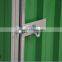 2015 eco friendly shed low price green aluminium garden shed for storage
