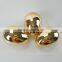 High quality decorative ceremic shinny golden egg