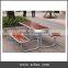 Arlau outdoor patio wooden beer table