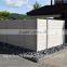 Horizontal Wood Fence Outdoor Garden WPC Fence Guardrail Wpc Handrails Wood Plastic Composite Fence