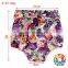 Baby Girls Flower Cotton Ruffle Diaper Cover Bowknot Back Tutu Bloomer