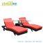 Rattan Sun lounger Outdoor Furniture with Cushion