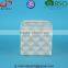 Glazed white and wash Geometric Patterned Mini square Ceramic Planter