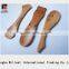 Profesional manufacture wooden mini spoon, salt or spice kitchen spoons