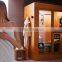 Solid wood Sauna equipment far infrared sauna house (SCB-002SL) ,1 to 8person steam room