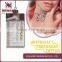 2016 artificial girl for sex gold silver metallic water transfer printing temporary tattoo sticker