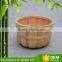 100% Natural Coloured Bamboo Wicker Fruit Baskets With Net Cover