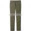 OEM Slim Fit casual Khaki and dark green Pants For Men Cotton Twill men's trousers wholesale