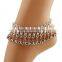 Belly dance women silver bell anklet SP6052