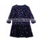 Beautiful Model Midnight Star Kid Frocks Designs Dress Gril Dresses HSD5587