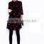 Korea summer fashion red slips dress 2015