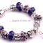 Wholesale women fashion quality 18k charms bracelet
