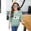 S60053B Girl's sweet coat thickening long-sleeved hoodies