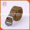 High Quality Fashion Woven Nylon Man Sport Belt with OEM Alloy Buckle