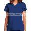 Colorful 2017 custom fashionable Scrub Top nurse hospital uniforms medical scrubs designs