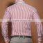 Men Fashion Designer Shirts Delicate Vertical Stripes Shirt Men