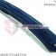 Blue Coated Barber straight razor with wood handle