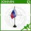 Hot Sale 10x15cm Polyester Printed Decorative Flag for Table