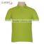 polyester green t-shirt polo neck pique fabric