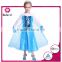 Frozen princess elsa costume cosplay costume wholesale elsa princess dress for kids