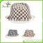 Latest style fashion gentlemen design jacquard weave summer beach sun fedora man straw hat