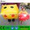 PVC inflatable dice inflatable dice shaped seat for kids' outdoor game tools