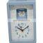 Fancy flip number high-tech alarm clock calendar