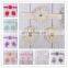 Baby Barefoot Sandals with Chiffon colorful Flower Matching Headband
